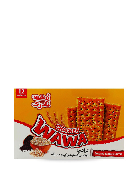 Cracker mit Sesame und Kümmel - Naderi