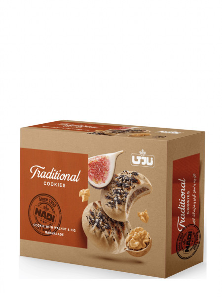 Cookie mit Walnüssen und Feigenmarmelade - Nadi