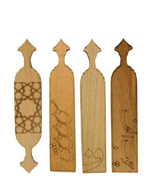 نشانک چوبی - طرح مختلف