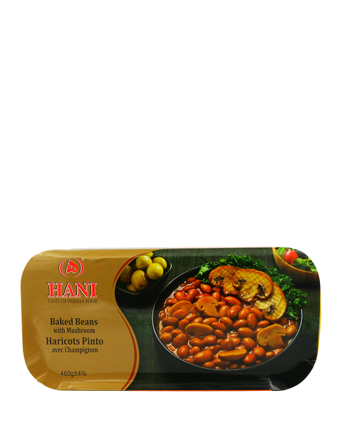 خوراک لوبیا چیتی با قارچ هانی