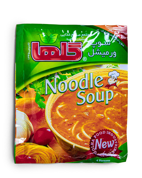 سوپ ورمیشل گلها