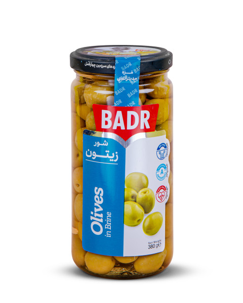 زیتون سبز با هسته