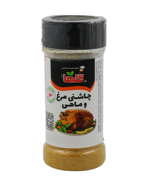 چاشنی مرغ و ماهی - گلها