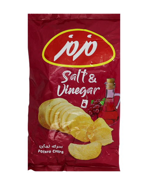 چیپس سرکه نمکی - مزمز