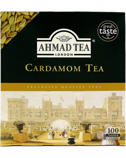 چای سیاه کیسه ای احمد با هل