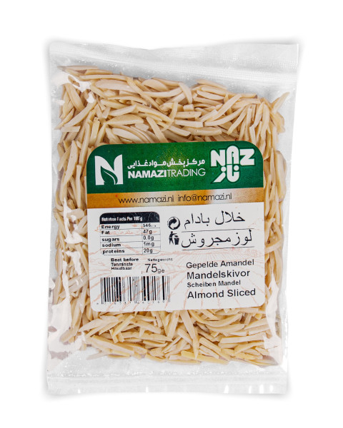 Mandeln gehackt 75gr. - Naz