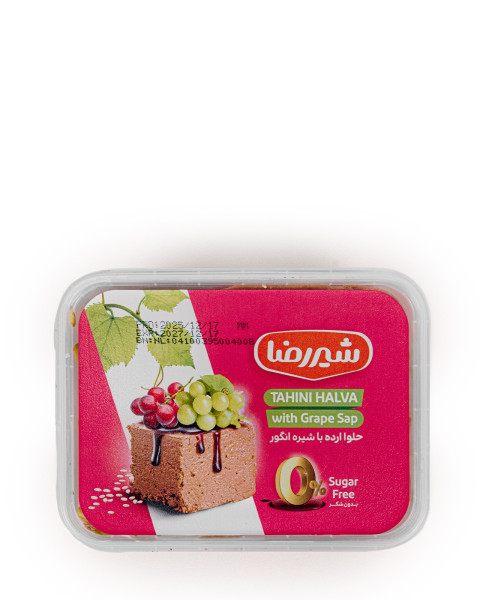 حلوا ارده با شیره انگور - بدون شکر