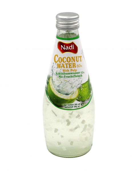 Kokosnusswasser mit Fruchtfleisch - Nadi