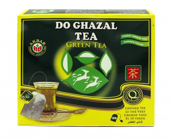 چای سبز کیسه ای دوغزال