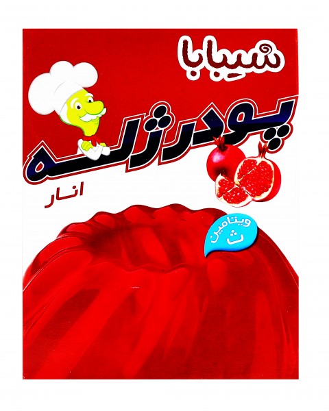 پودر ژله با طعم انار